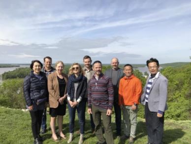 Image of Joint Japan/US Research Team in Grafton, Illinois